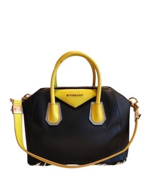 Givenchy Tricolor Calfskin Leather Small Antigona Bag